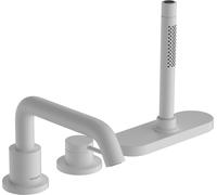 hansgrohe Tecturis S mitigeur de bain 3 trous 73447700 saillie 194mm, blanc mat