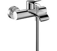Hansgrohe Mitigeur monocommande bain Vivenis 75423000 apparent chromé saillie 197 mm bec 19,7 cm