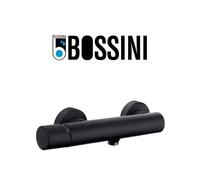 Mitigeur monocommande de douche avec connexion flexible 1/2" noir mat BLACK & WHITE - BOSSINI Z00513073