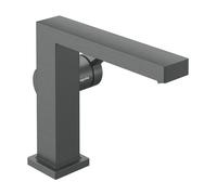 Mitigeur monocommande de lavabo hansgrohe Tecturis E Fine 110, portée 155 mm, sans garniture de vidage, CoolStart, EcoSmart+, 73021340, Couleur: Chrome noir brossé