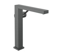 Mitigeur monocommande de lavabo hansgrohe Tecturis E Fine 240, portée 197 mm, avec vidage PUSH, CoolStart, EcoSmart+, 73070340, Couleur: Chrome noir brossé