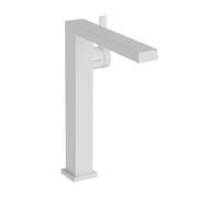 Mitigeur monocommande de lavabo hansgrohe Tecturis E Fine 240, portée 197 mm, sans garniture d'écoulement, CoolStart, EcoSmart+, 73072700, Couleur: Blanc mat