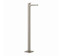 Mitigeur monocommande de lavabo Kludi DECUS 54595N575, montage sur gorge, inox, nickel brossé