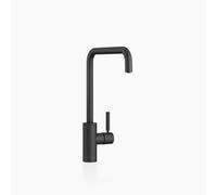 Mitigeur monocommande Dornbracht META SQUARE pour évier et douchette professionnelle, 33826861-33, Couleur: Noir Mat