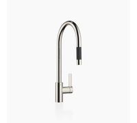 Dornbracht TARA ULTRA Mitigeur monocommandé Pull-down avec fonction douche, saillie 240mm, 33870875-08, Couleur: platine