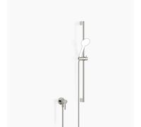 Mitigeur monocommande encastré Dornbracht avec raccord de douche intégré avec kit de douche, sans douchette, 36013660-08, Couleur: platine