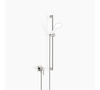 Mitigeur monocommande encastré Dornbracht avec raccord de douche intégré avec kit de douche, sans douchette, 36013970-08, Couleur: platine