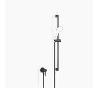 Mitigeur monocommande encastré Dornbracht avec raccord de douche intégré avec kit de douche, sans douchette, 36013660-33, Couleur: Noir Mat