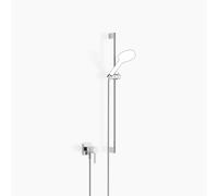 Mitigeur monocommande encastré Dornbracht avec raccord de douche intégré avec kit de douche, sans douchette, 36013970-00, Couleur: chrome