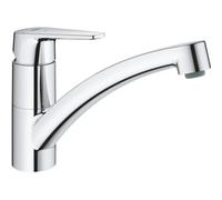 GROHE Mitigeur d’évier BAUEDGE 31682000 monocommande chromé Gris G