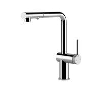 Gessi INEDITO - GODRONATO Due Getti Chrome - 60478#031 Mitigeur Évier | Deux jets
