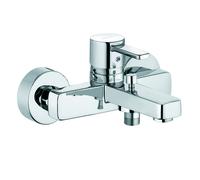 Mitigeur monocommande KLUDI ZENTA pour baignoire et douchettes, montage mural, chrome, 386700575