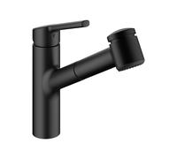 Mitigeur Monocommande KWC Luna 10.441.033.176FL Noir Mat