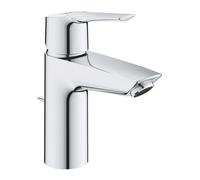 GROHE QUICKFIX Start Robinet de salle de bains lavabo, mousseur économie d'eau, avec tirette de vidage, bonde incluse, installation et nettoyage facile, taille S, chromé, 24209002 (Import Allemagne)