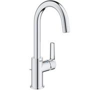 GROHE Mitigeur lavabo Quickfix Start 2021 – monocommande, tirette et vidage, taille L, chromé