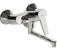 Mitigeur monocommande lavabo Hansa Hansapolo, Thermo Cool, largeur 234 mm,