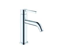 Mitigeur monocommande pour lavabo KLUDI NOVA FONTE PURA, montage monotrou, hauteur de bec 100 mm, Eco, s-pointer, 202890515, Couleur: chrome
