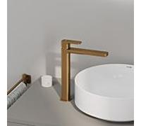 Mitigeur monocommande pour lavabo RENON DN 15 42298N175 sans garniture de vidange Kludi bronze brossé