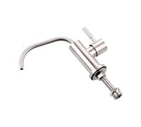 Mitigeur monocommande Robinet de cuisine en acier inoxydable, filtre à eau potable directe, filtre à eau par osmose inverse, robinet d'évier, purificateur d'eau à poignée unique pour salles de bains,