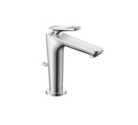 Mitigeur Monotrou Axor Citterio C CoolStart, garniture vidage à tirette, Coupe rhombique, 125 Chromé 49031000