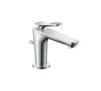 Mitigeur Monotrou Axor Citterio C Coolstart pour lave-mains, garniture vidage à tirette, 90, coupe rhombique Chromé 49011000