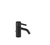Mitigeur Monotrou Dornbracht META design strié, Garniture de Vidage 135mm Noir Mat 33504660-33