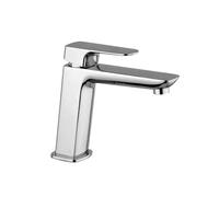 Mitigeur monotrou lavabo bouche longue bonde Clic - Clac 1"1/4 Chromé Collection Nove Paini