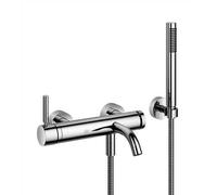 Mitigeur Mural Dornbracht Meta 3 Trous Avec Garniture de Douche 202mm Platine Mat