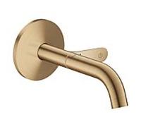 Mitigeur mural encastré Hansgrohe AXOR One mitigeur lavabo 48180140 Select avec bec 160 mm, bronze brossé