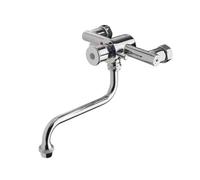 Mitigeur mural temporisé canne rotative