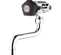 Mitigeur mural temporisé monocommande - poussoir noir en polyacétal - Presto 3500 PRESTO