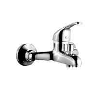 Mitigeur pour bain-douche AUGA chromé pose murale cartouche céramique Ø35 mm NF - THEWA AGA300