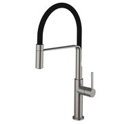 Mitigeur pour évier Chef Slim Mate Cold Open - 255 mm - Nickel Brossé - STANDARD HIDRAULICA - 60144