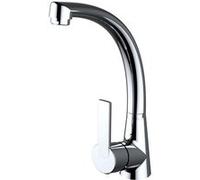 Mitigeur pour évier NF Smart EcoNature Cold Open C3 avec bec en forme de tube - 280 mm - Chromé - STANDARD HIDRAULICA - 99265C
