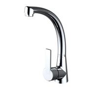 Mitigeur pour évier NF Smart EcoNature Cold Open C3 avec bec en forme de tube - 280 mm - Chromé - STANDARD HIDRAULICA - 99265C