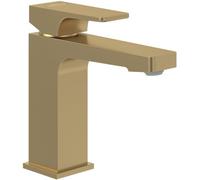 Villeroy und Boch Architectura Square mitigeur lavabo TVW12500100076 avec tirant garniture de vidange , or brossé