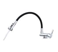 mitigeur rabattable chrome,Robinet Cuisine Rabattable Avec 3 Jets Modes,robinet Cuisine Pliable Pour Fenêtre,Mitigeur Evier Cuisine,Fabriqué En Laiton