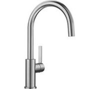 Blanco Mitigeur cuisine Candor – Bec col-de-cygne 360° pivotant, inox brossé, cartouche céramique