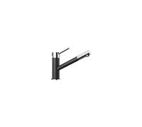 Mitigeur, robinet cuisine, bec droit orientable 360ø, BLANCO KANO, chromé et anthracite, robinetterie cartouche céramique