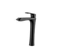 Mitigeur Robinet de Cuisine Corps Haut Finition Bronze Huilé Levier Unique Commande Bec Pivotant Bassin Noir Plomb Cuivre Robinet d'eau Mixte Chaud et Froid Rétro Hôtel Ingénierie