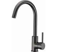 Mitigeur Rousseau Gris Inox Laiton