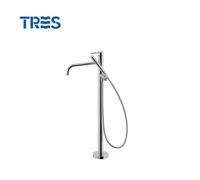 Robinetterie de baignoire autoportante Tres Study 26247005 chromé