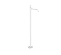 Mitigeur sur pied pour lavabo1 colonne verticale d’alimentation Blanc mat - TRES 26285306BM