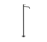 Mitigeur sur pied pour lavabo1 colonne verticale d’alimentation Noir Métallisé - TRES 26285305KM