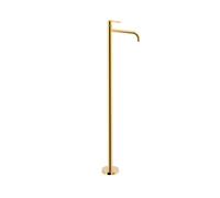 Mitigeur sur pied pour lavabo1 colonne verticale d’alimentation Or 24K - TRES 26285305OR