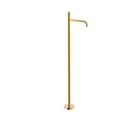 Mitigeur sur pied pour lavabo1 colonne verticale d’alimentation Or 24K - TRES 26285306OR