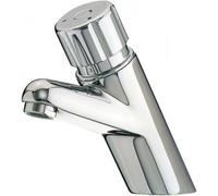 Mitigeur temporisé - système anti-blocage - Presto 4000 S - 6l/min - bouton chromé PRESTO