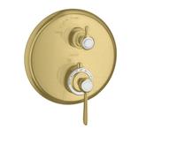 Mitigeur Thermostatique avec robinet d'arrêt Axor Montreux Laiton Brossé 16801950