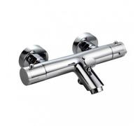 Mitigeur thermostatique bain douche - chromé - London SCHÜTTE