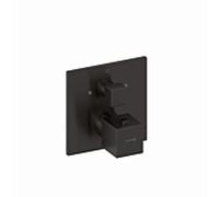 Mitigeur thermostatique de douche et de remplissage de baignoire Kludi 54810N275, encastré, à sécurité intrinsèque, kit de garniture, bronze brossé